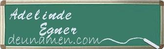 Adelinde Egner Visitenkarte